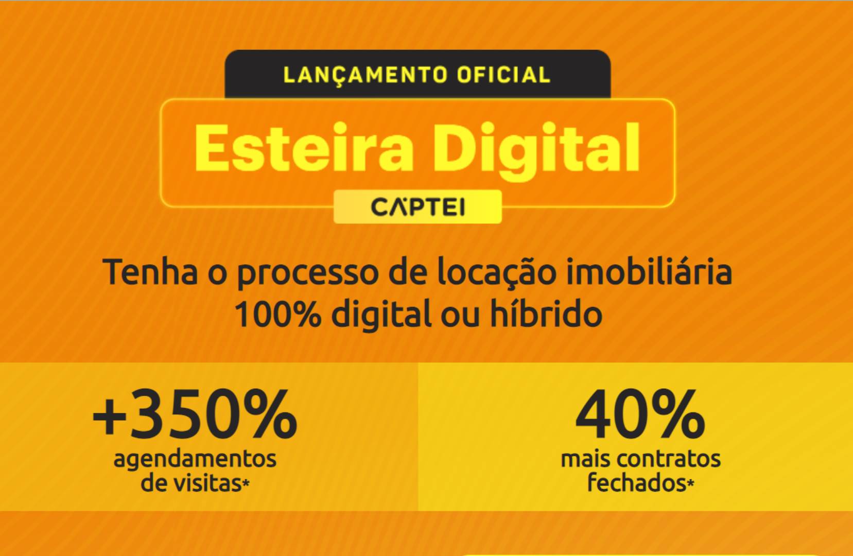 Tecnologia de esteira digital para imobiliárias aumenta número de locações em 40%